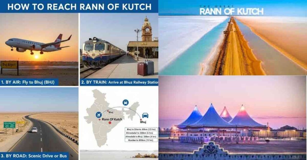 How to Reach Rann Of Kutch